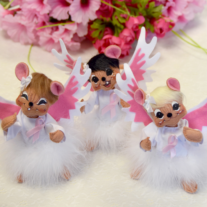 breast cancer awareness angels-pink