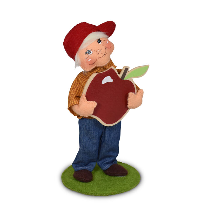 6in Apple Cookie Boy