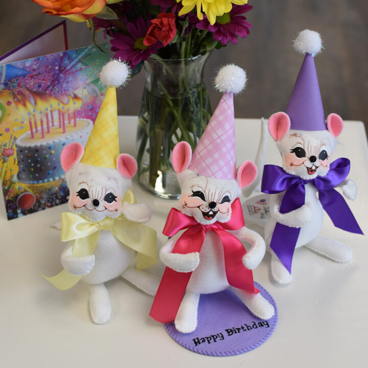 6in Personalized Birthday Mouse
