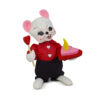 110824 6in My Heart is on Fire Mouse