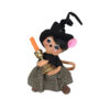 311324 6in Witch Mouse with Candle