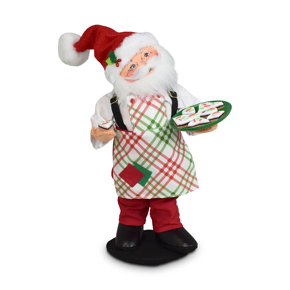 410024 9in Christmas Candy Santa