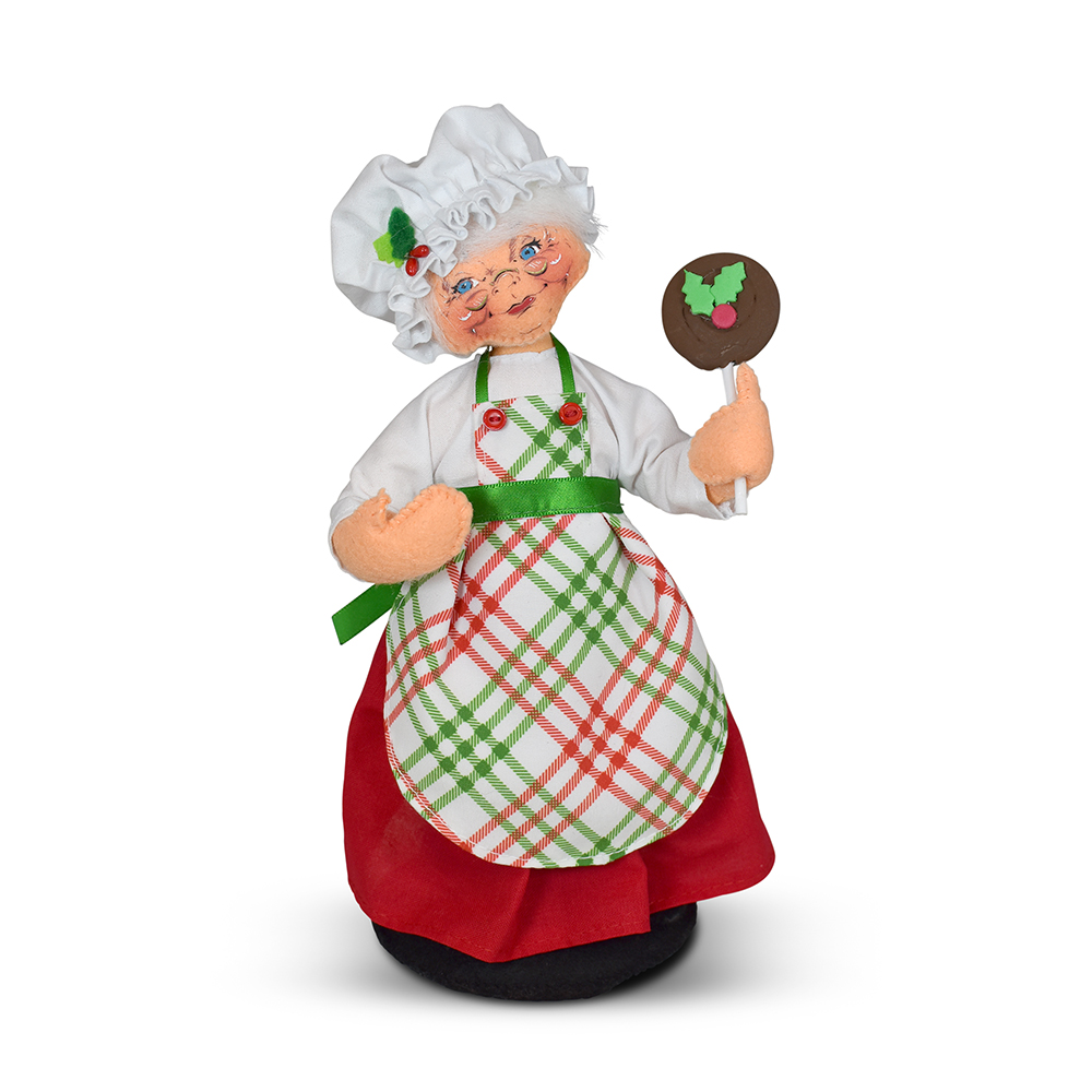 410124 9in Christmas Candy Mrs Santa
