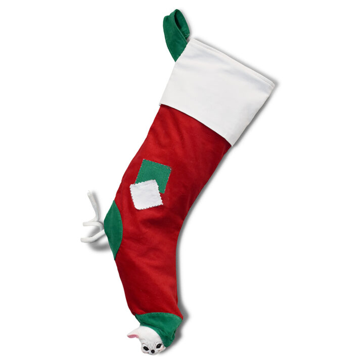 660424 22in Peek-a-boo Yuletide Stocking