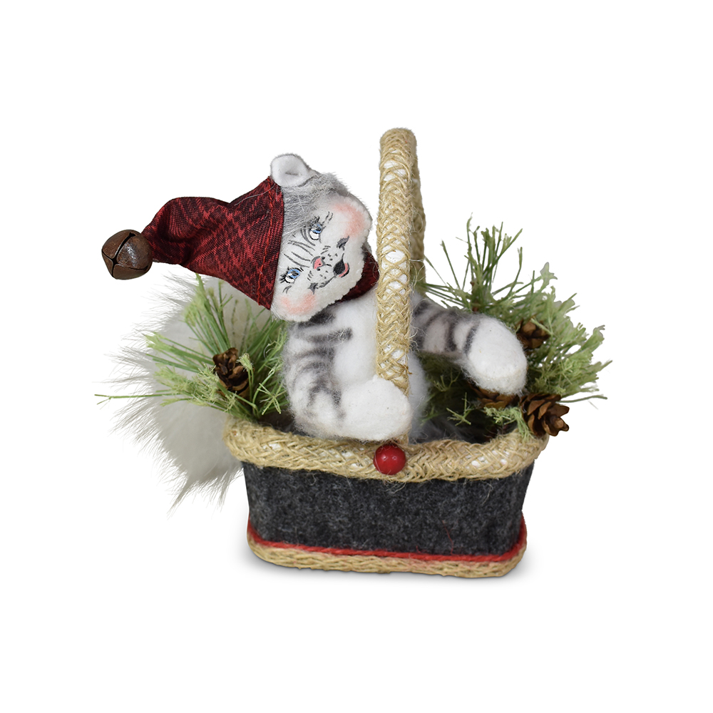 760124 4in Plaid and Pine Kitty