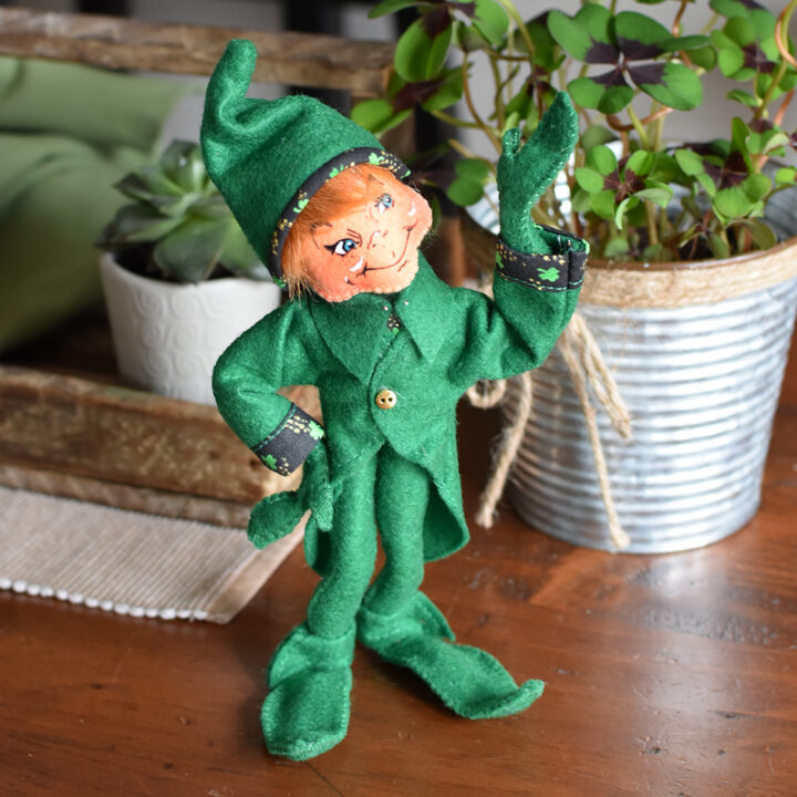 9in Lucky Irish Elf