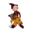 361625 9in Harvest Elf-Cranberry