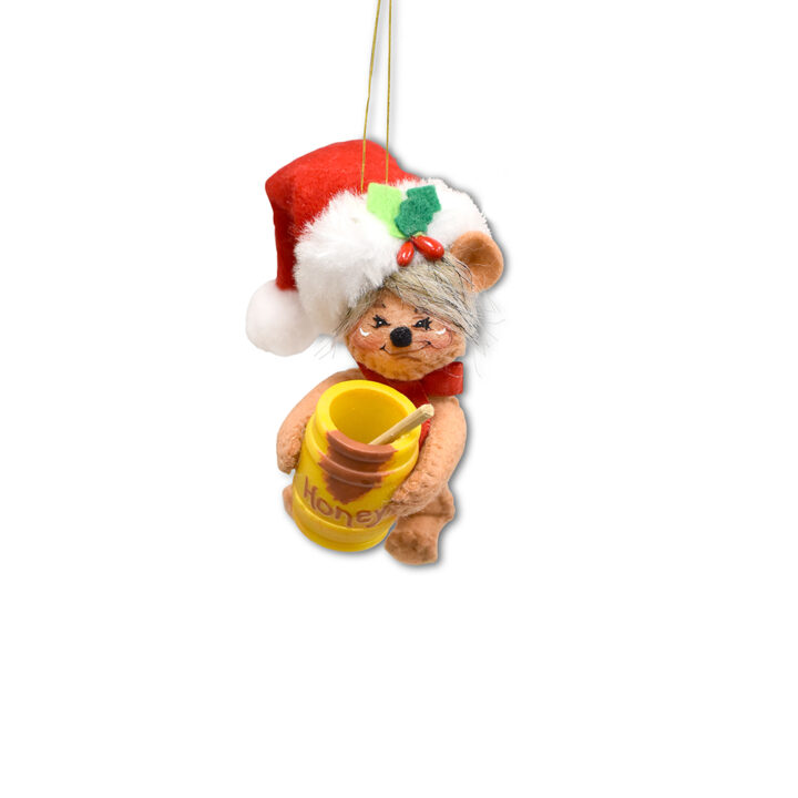 710225 3in Holly Jolly Honey Bear