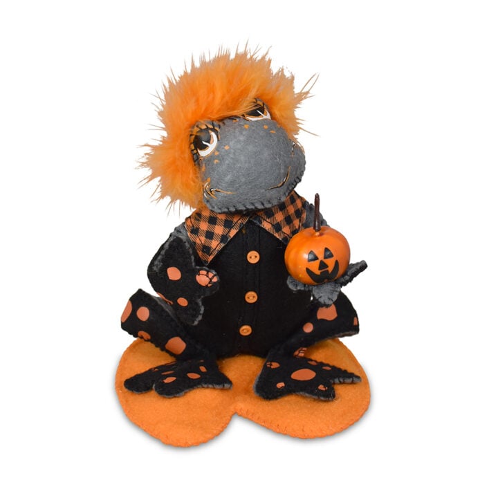 310326 5in Pumpkin Patchwork Toad
