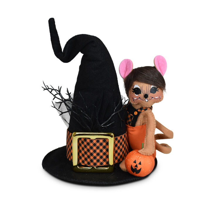 311126 6in Pumpkin Patchwork Mouse
