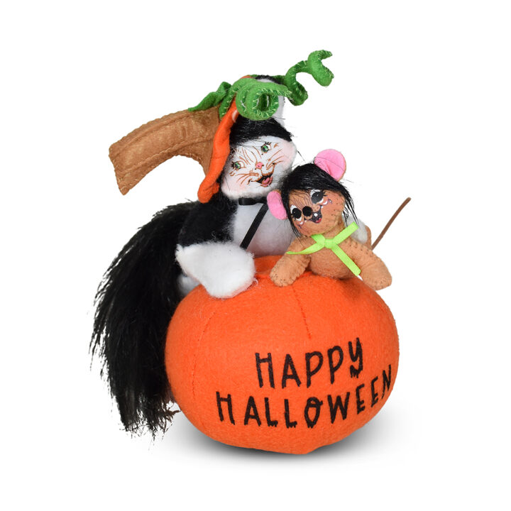 311226 6in Halloween Kitty & Mouse