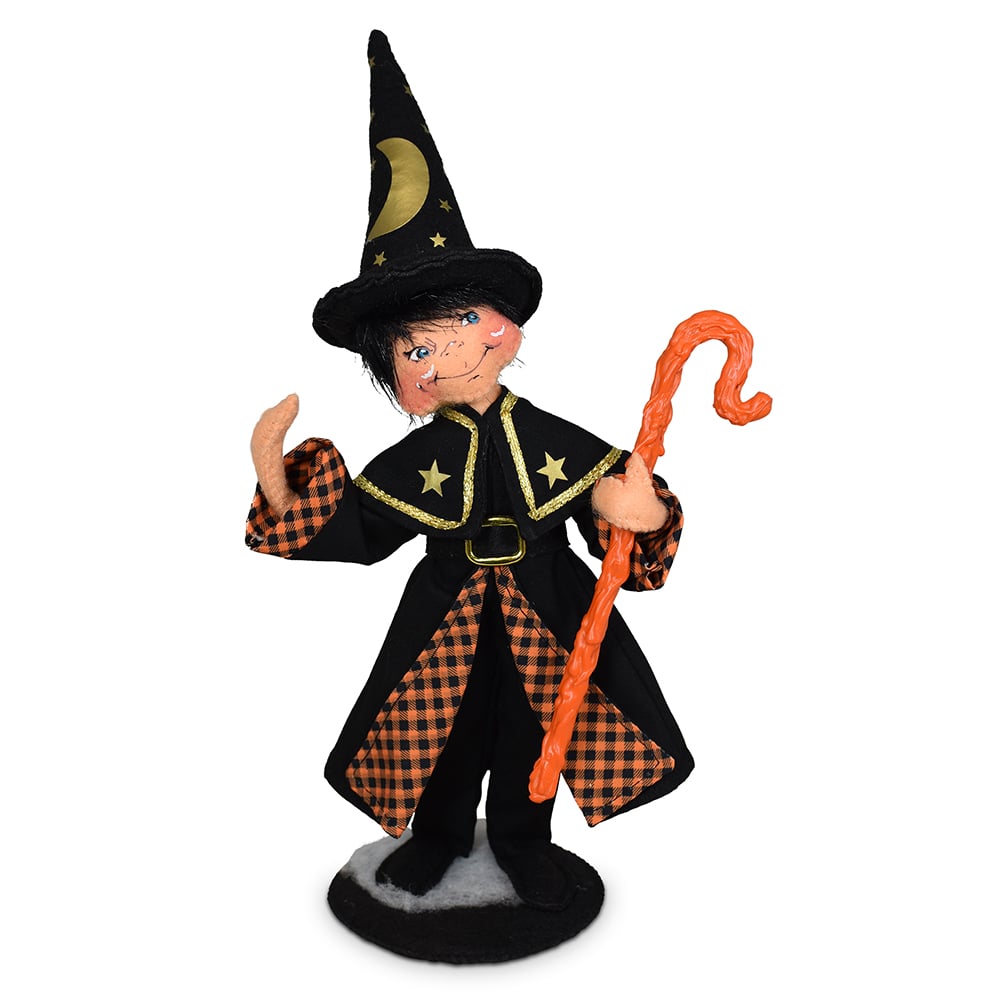 311626 9in Pumpkin Patchwork Warlock