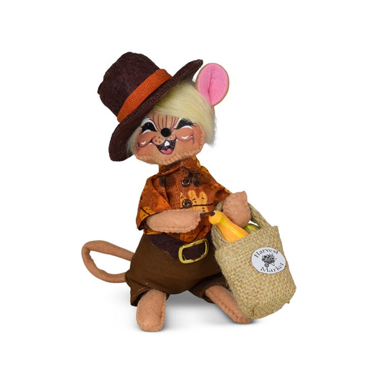 361126 6in Harvest Market Boy Mouse