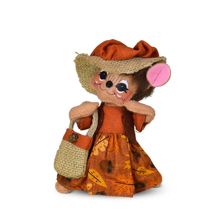 361226 6in Harvest Market Girl Mouse