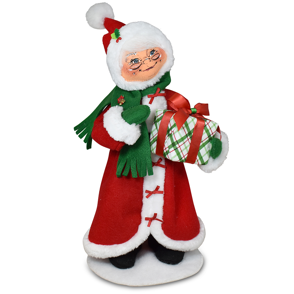 410826 13in Wrapped with Love Mrs Santa
