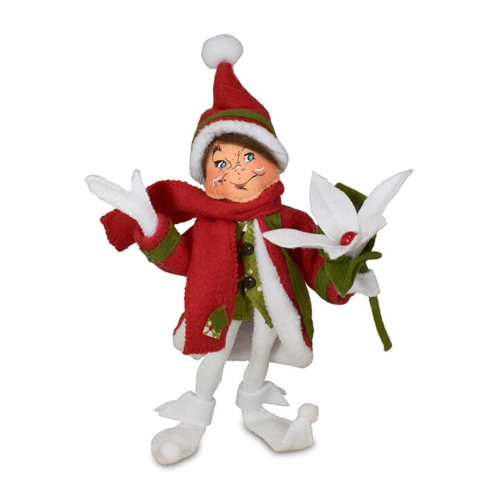 510426 9in Winter Blooms Elf