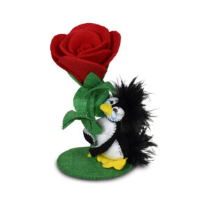 3in Rose Penguin