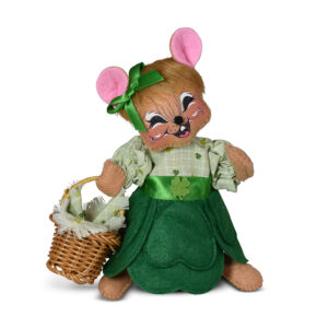 6in St. Pat's Girl Mouse