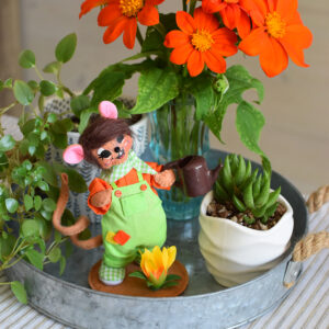 5in Flower Garden Mouse