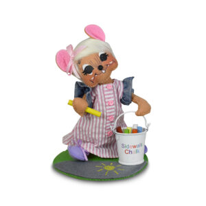6in Sidewalk Chalk Mouse