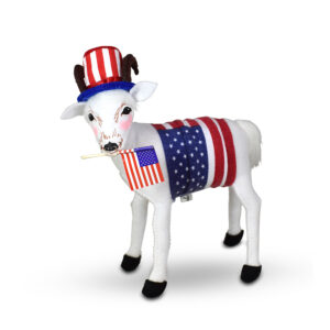 6in Stars and Stripes Goat