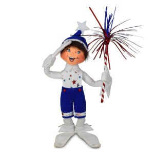 9in Fireworks Elf - Blue