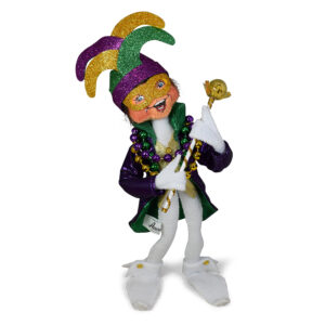 9in Mardi Gras Elf