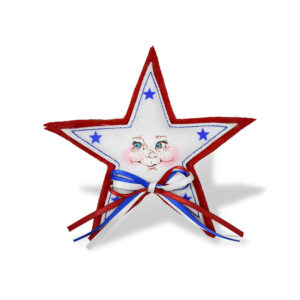 Patriotic Star Pin