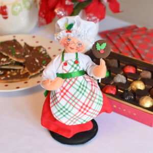 9in Christmas Candy Mrs. Santa