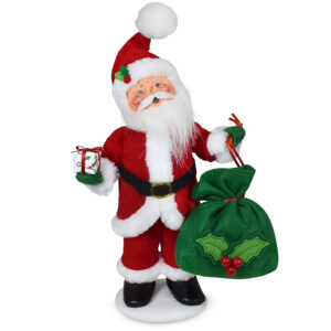 9in Holly Jolly Santa