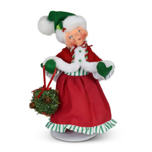 9in Snowy Day Mrs. Santa