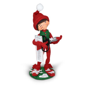 9in Naughty Snowflake Maker Elf
