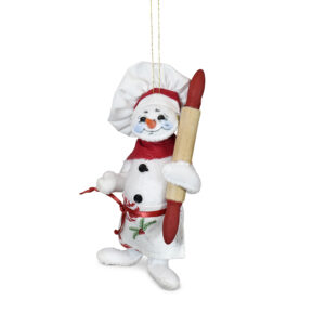 4in Candy Cane Lane Snowman